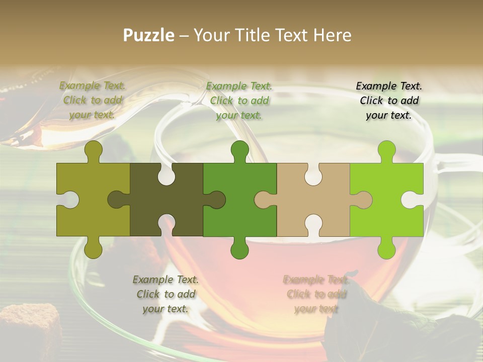 Of Tea PowerPoint Template