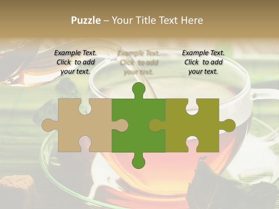 Of Tea PowerPoint Template