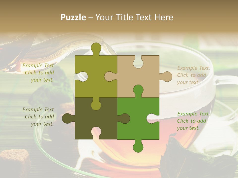 Of Tea PowerPoint Template