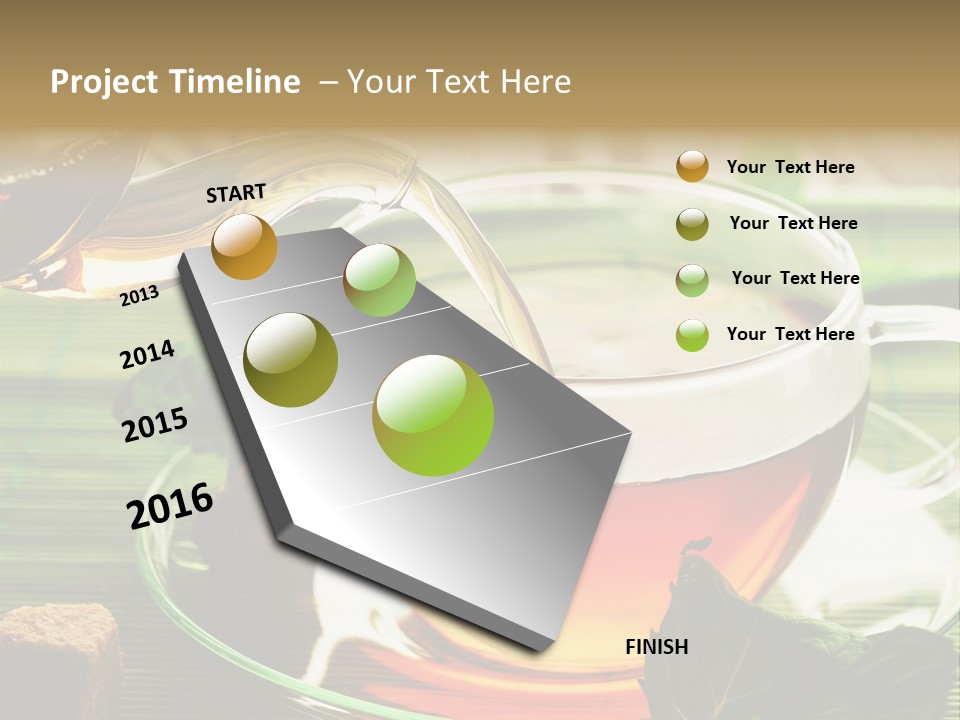 Of Tea PowerPoint Template