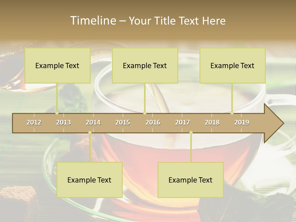 Of Tea PowerPoint Template