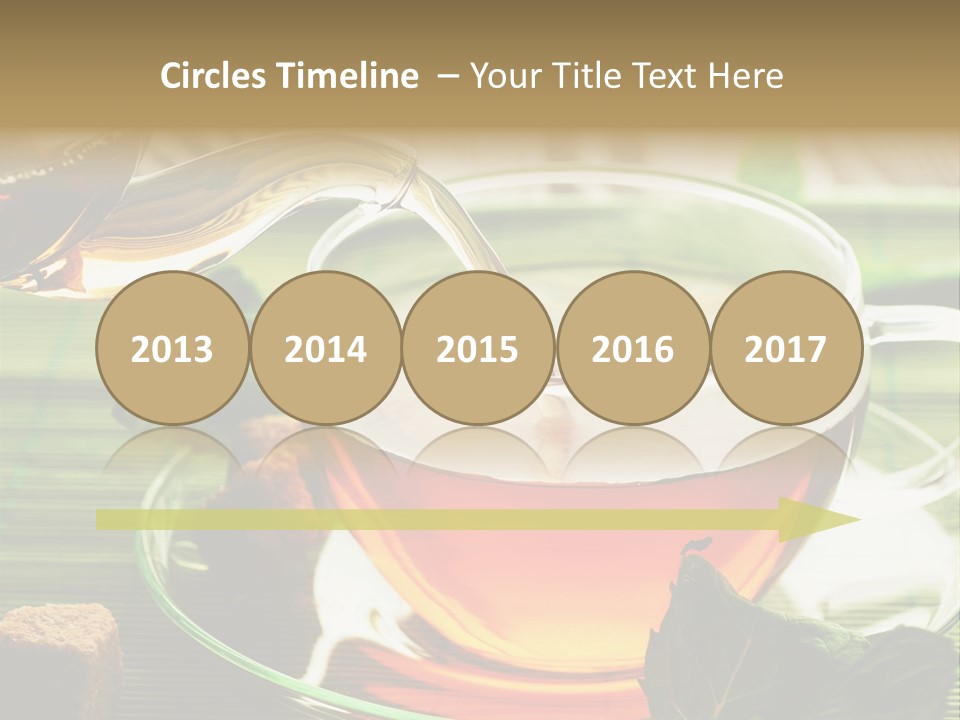 Of Tea PowerPoint Template