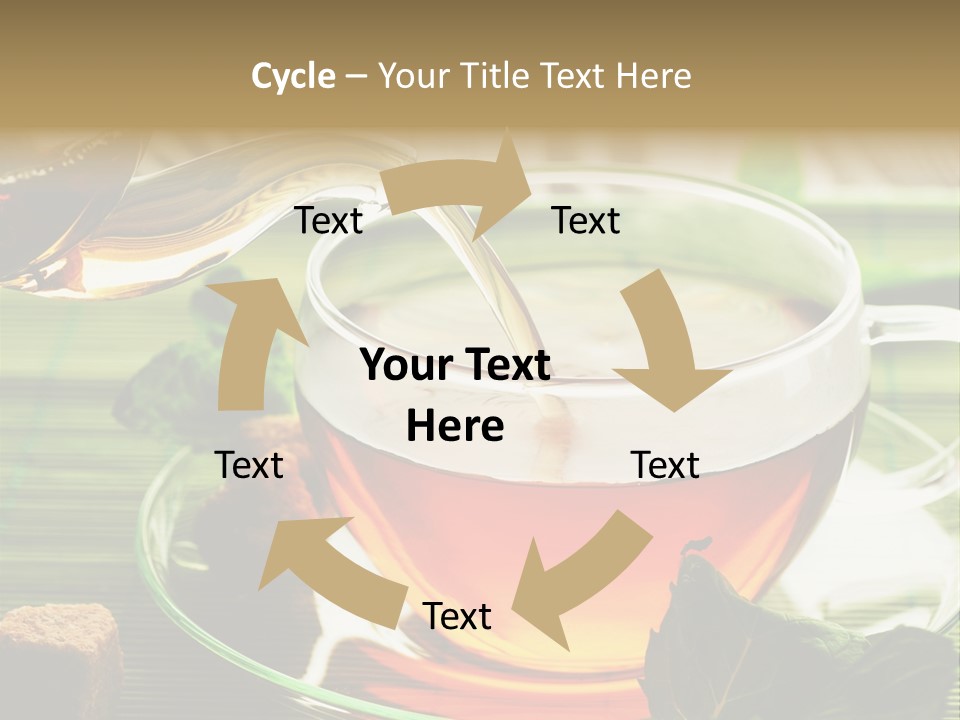 Of Tea PowerPoint Template