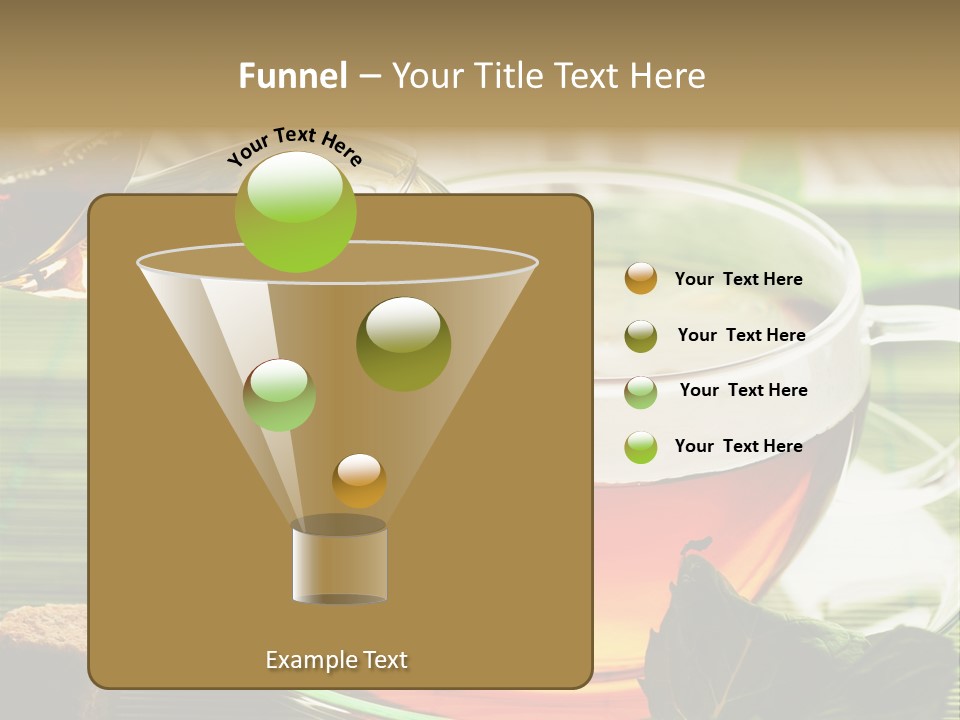 Of Tea PowerPoint Template