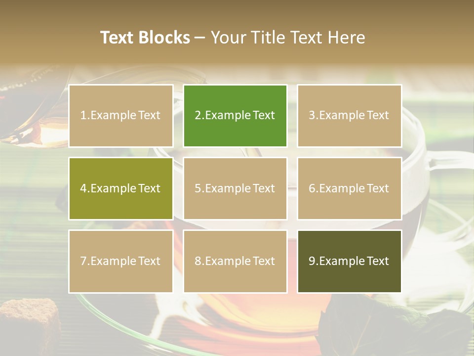 Of Tea PowerPoint Template