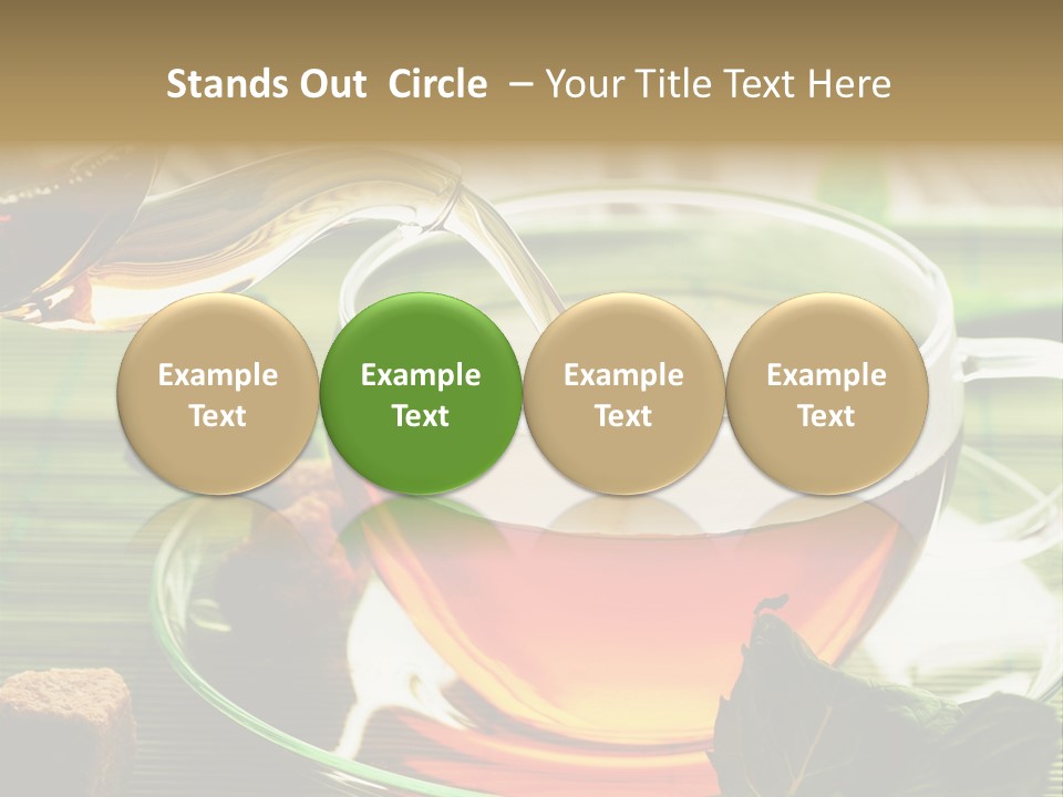 Of Tea PowerPoint Template