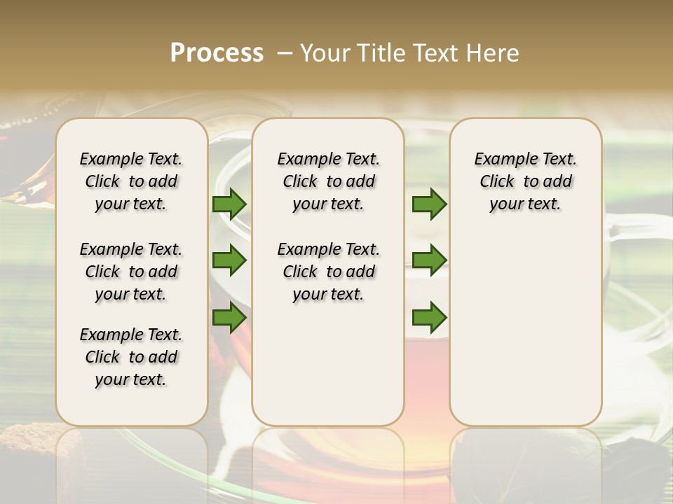 Of Tea PowerPoint Template