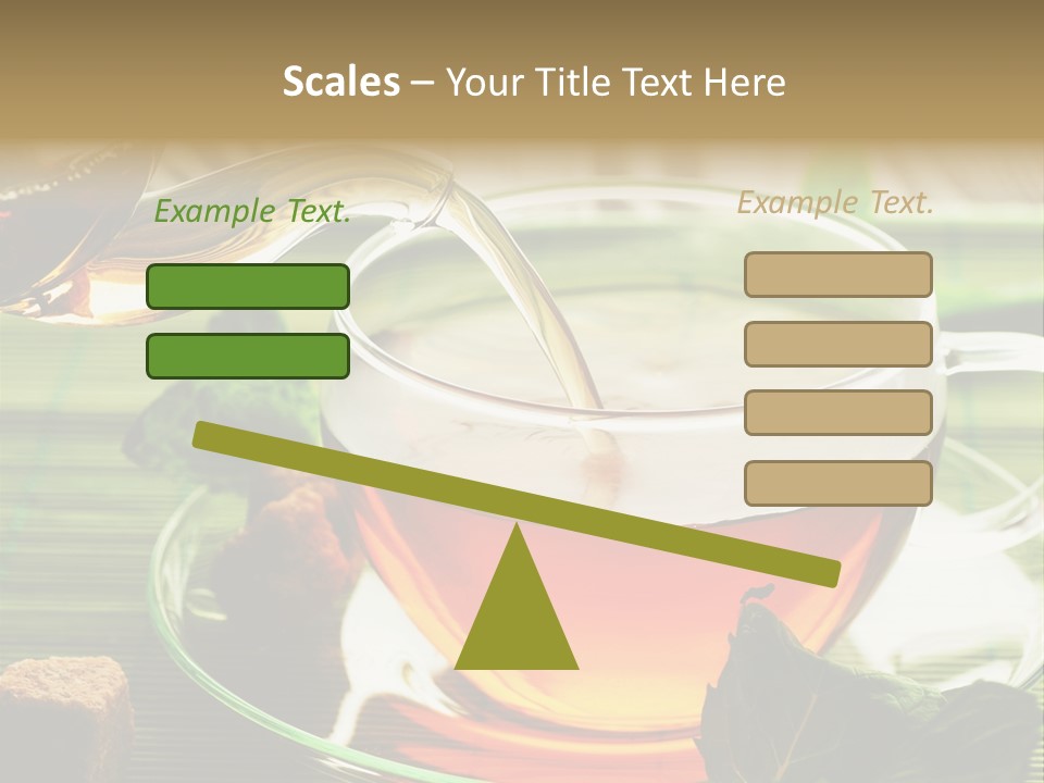 Of Tea PowerPoint Template