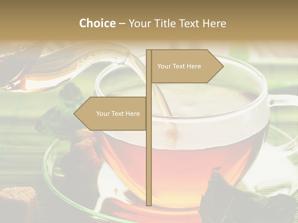 Of Tea PowerPoint Template