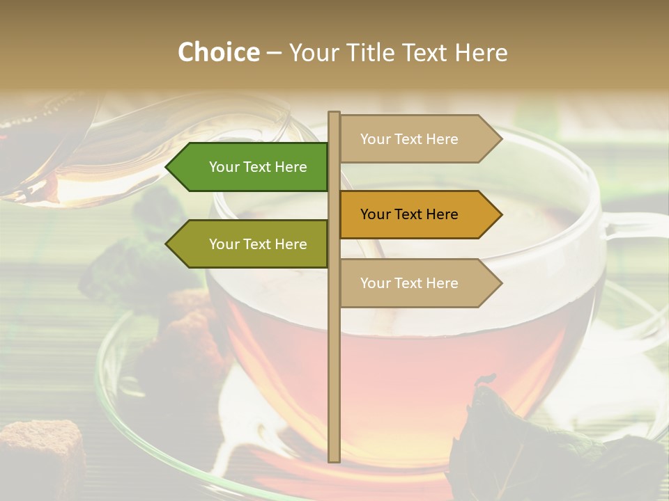 Of Tea PowerPoint Template