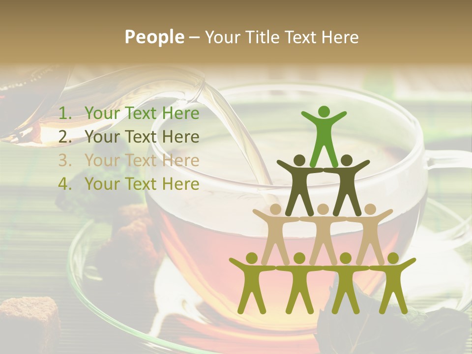 Of Tea PowerPoint Template