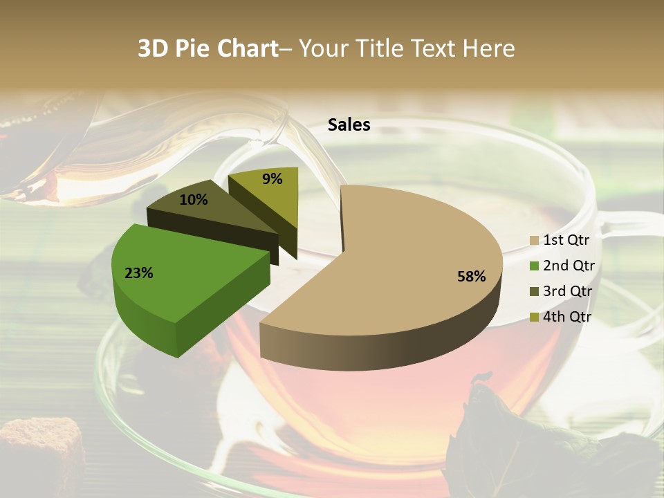 Of Tea PowerPoint Template