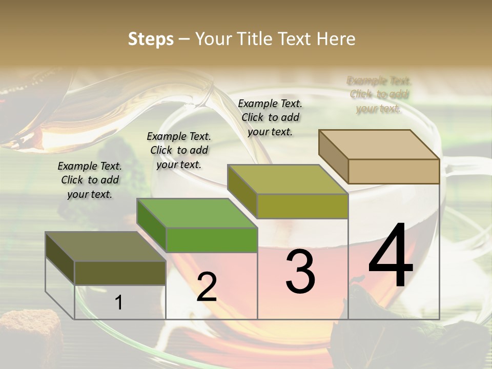 Of Tea PowerPoint Template