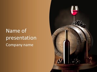 Red Wine PowerPoint Template