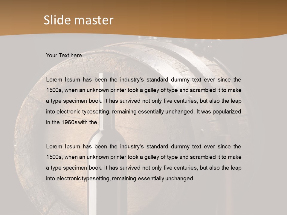 Red Wine PowerPoint Template