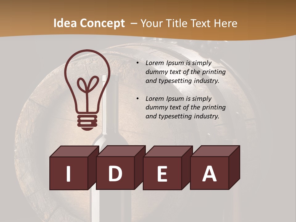 Red Wine PowerPoint Template