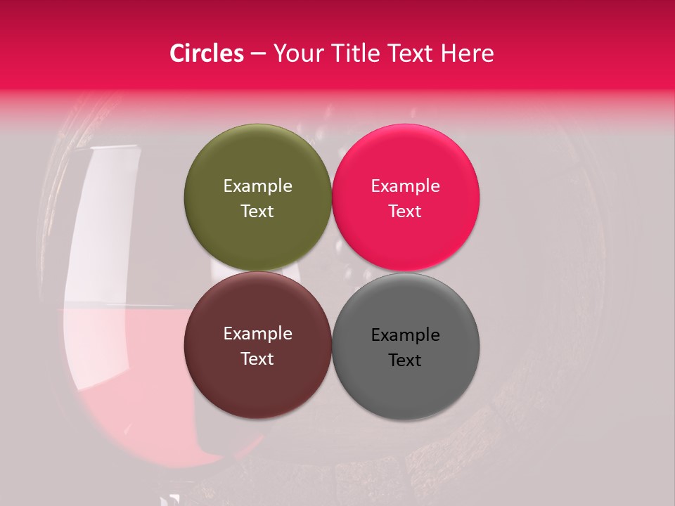 Wine Glass PowerPoint Template