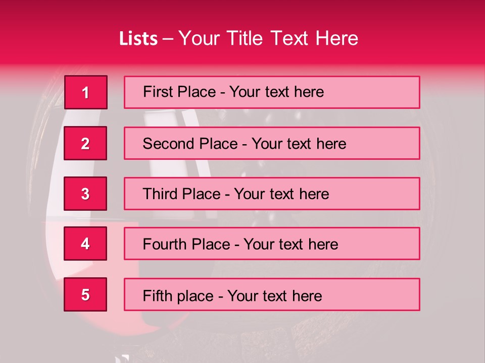 Wine Glass PowerPoint Template