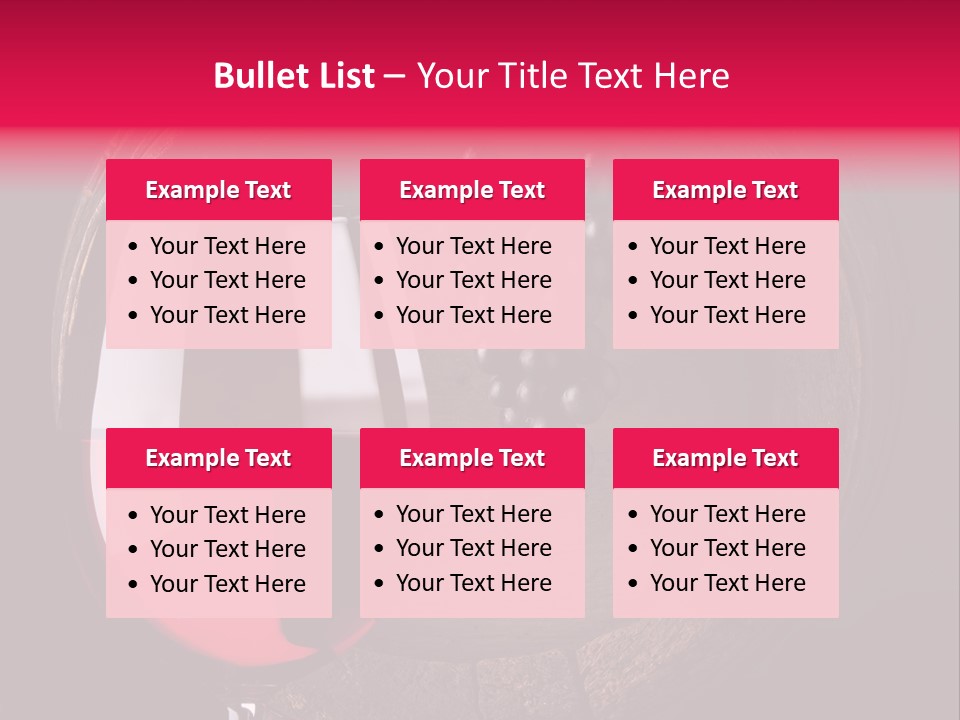 Wine Glass PowerPoint Template