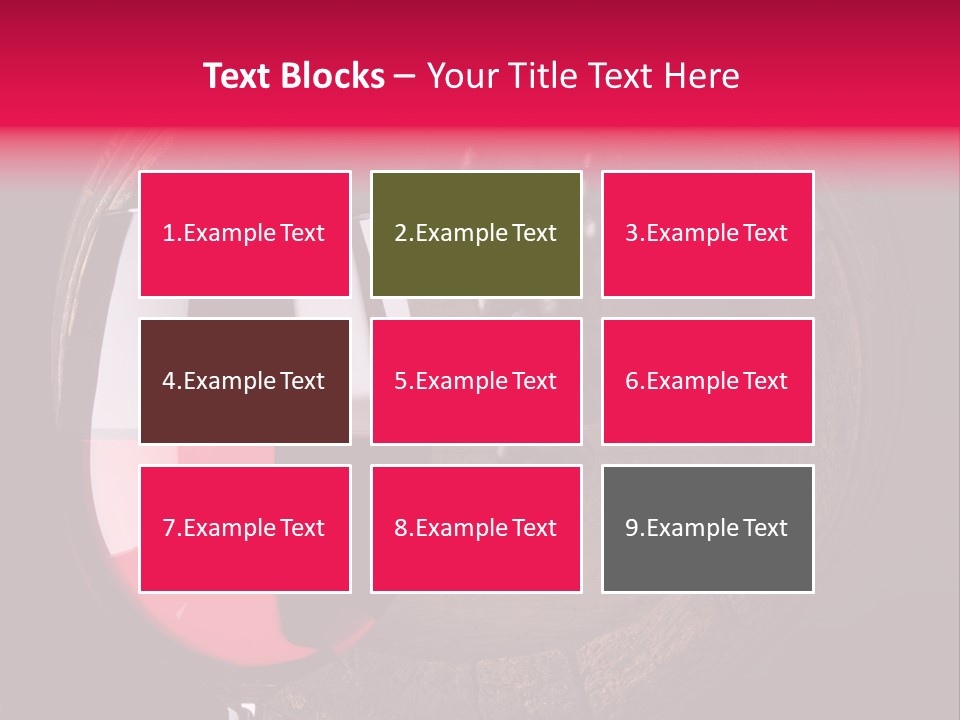 Wine Glass PowerPoint Template