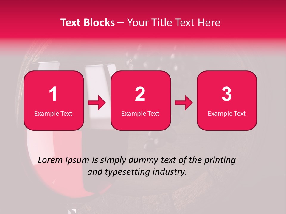 Wine Glass PowerPoint Template