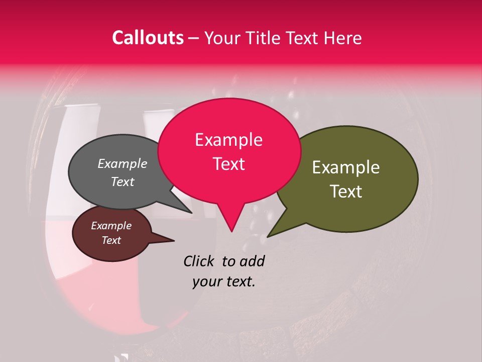 Wine Glass PowerPoint Template