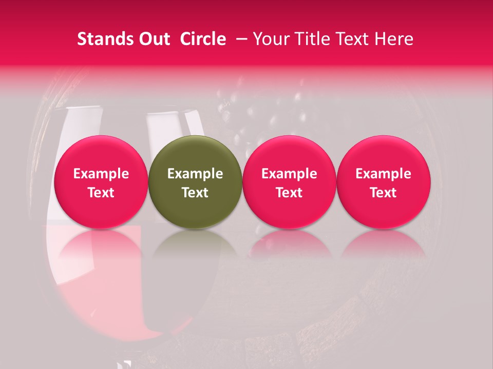 Wine Glass PowerPoint Template