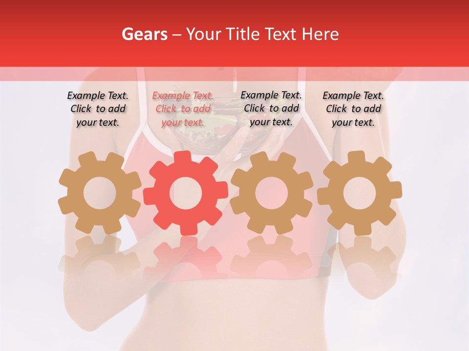 Sport Girl Beautiful PowerPoint Template