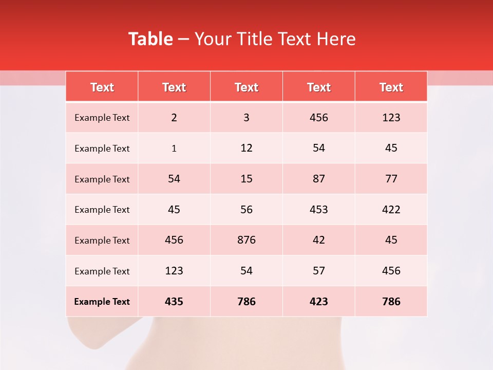 Sport Girl Beautiful PowerPoint Template