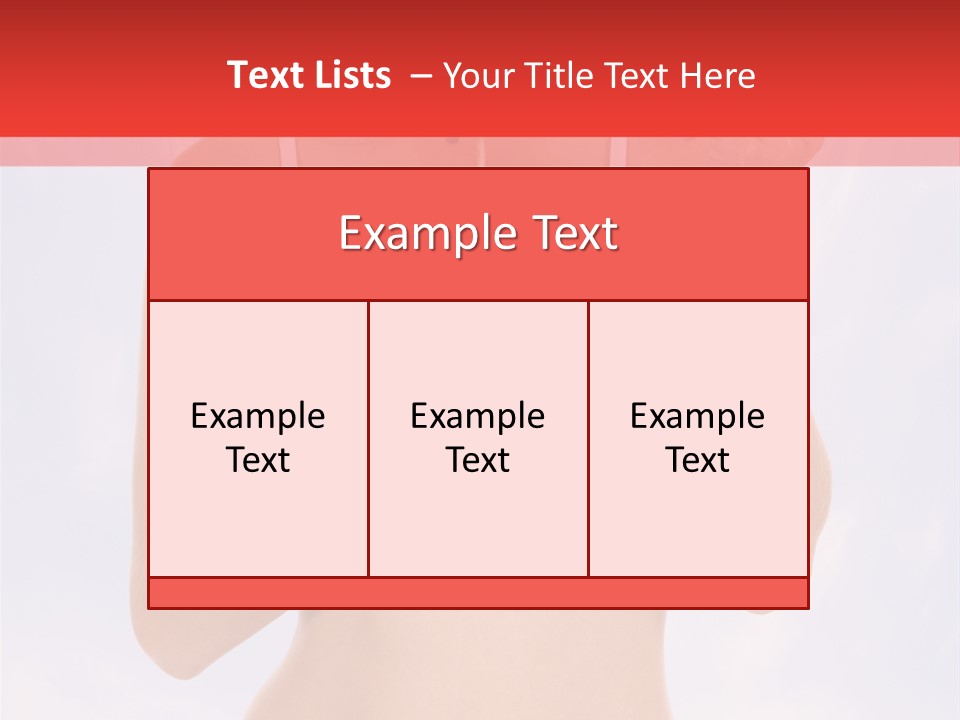 Sport Girl Beautiful PowerPoint Template