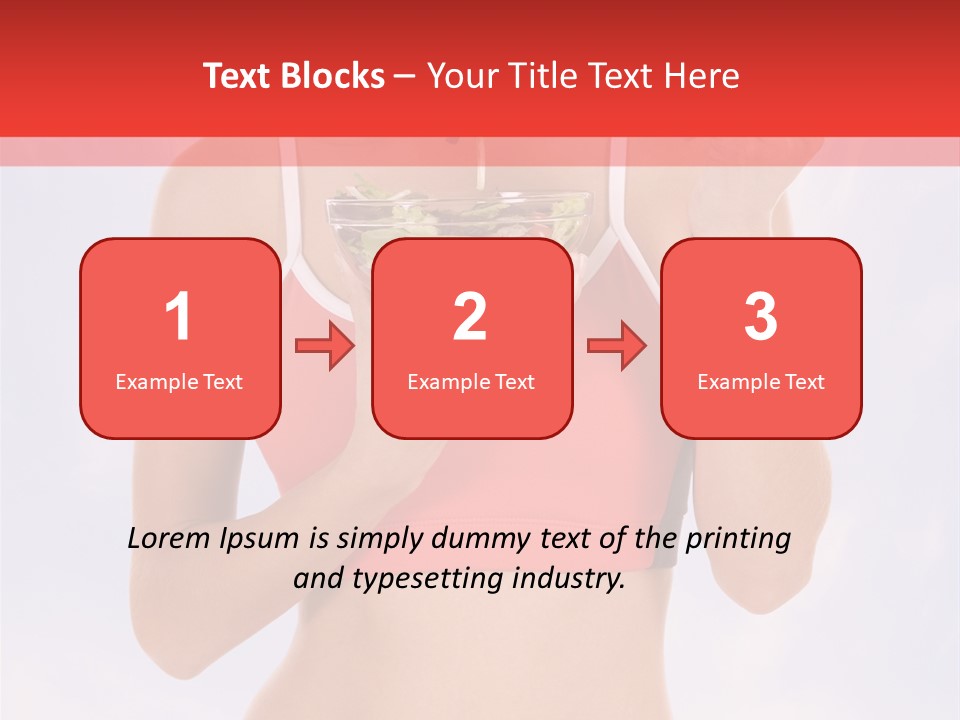 Sport Girl Beautiful PowerPoint Template