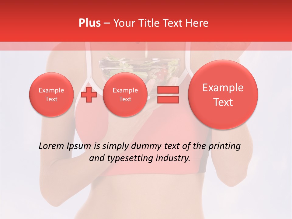 Sport Girl Beautiful PowerPoint Template