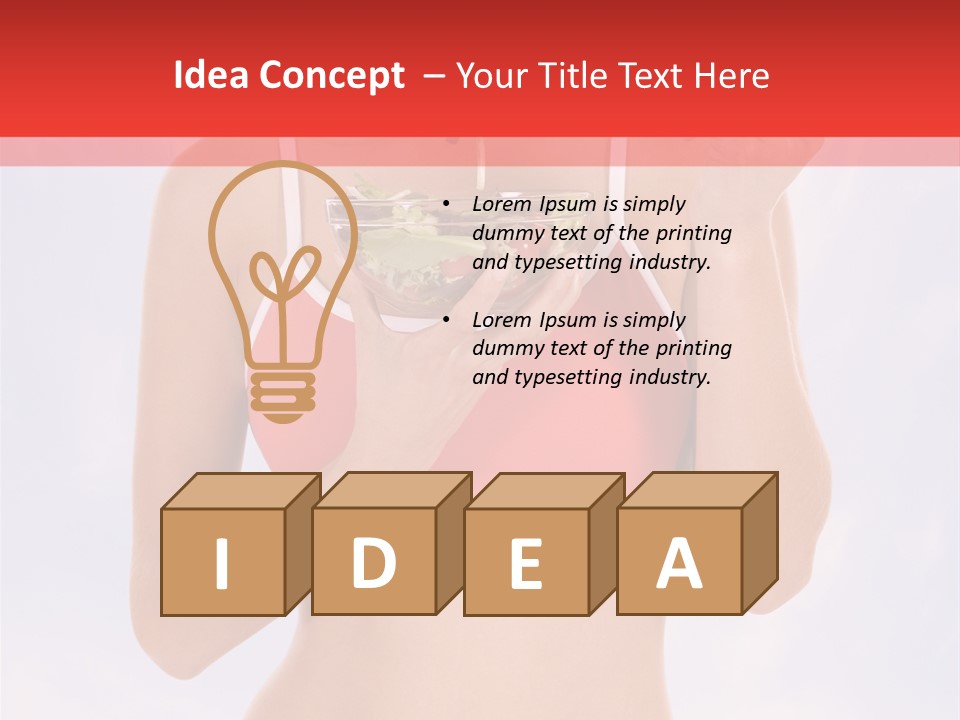 Sport Girl Beautiful PowerPoint Template