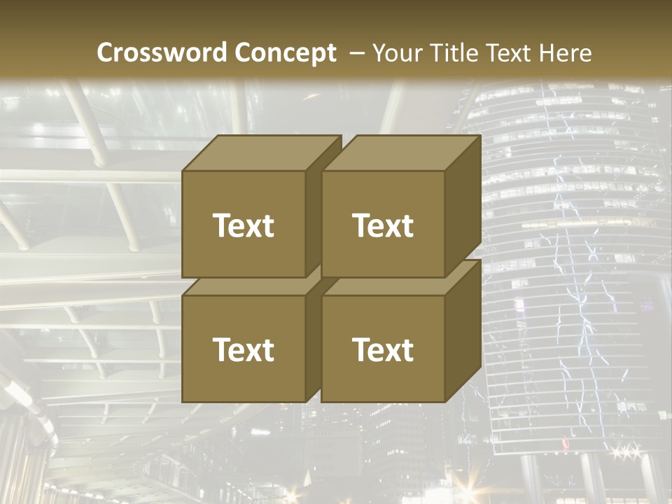Landscape City Building PowerPoint Template