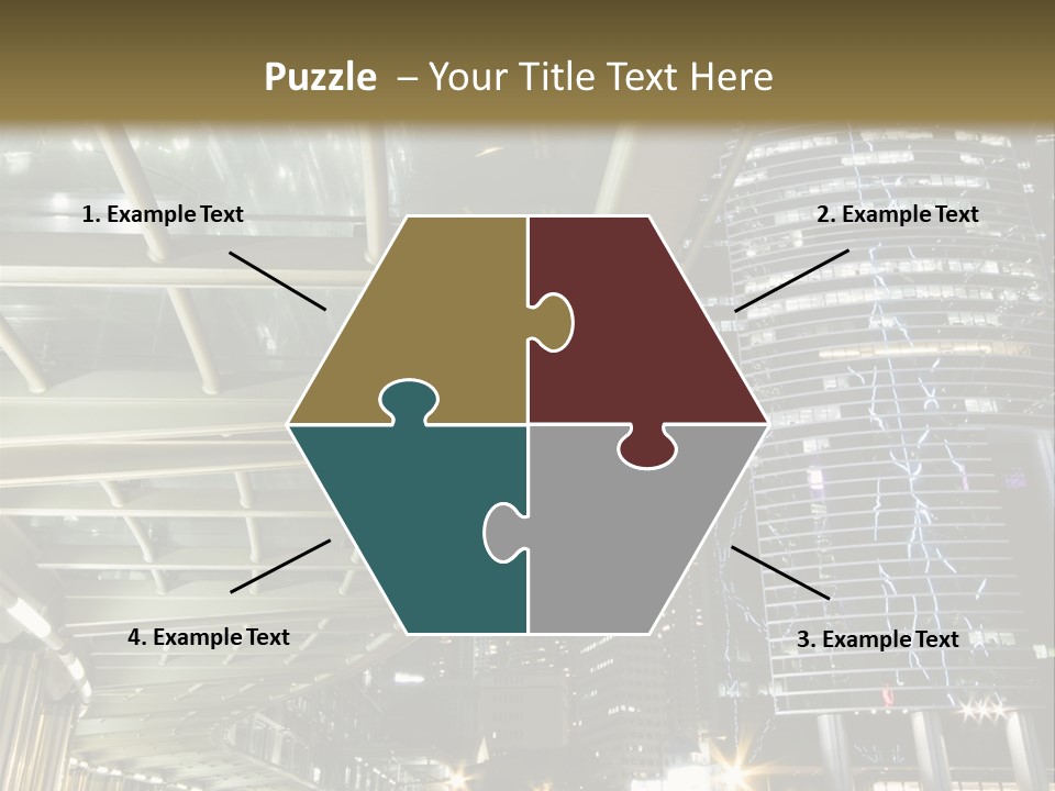 Landscape City Building PowerPoint Template