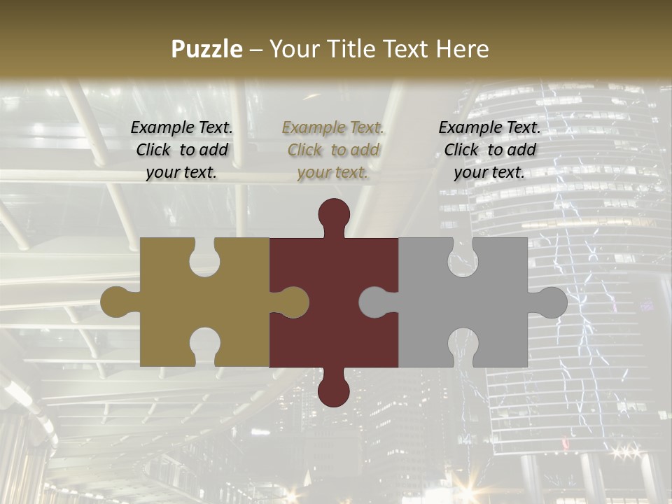 Landscape City Building PowerPoint Template