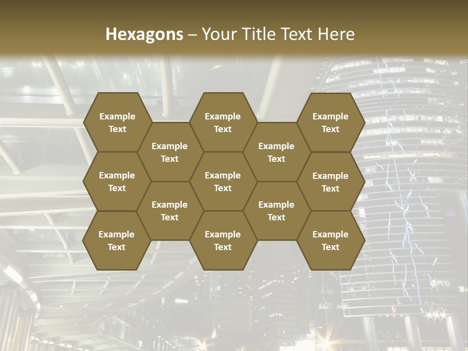 Landscape City Building PowerPoint Template