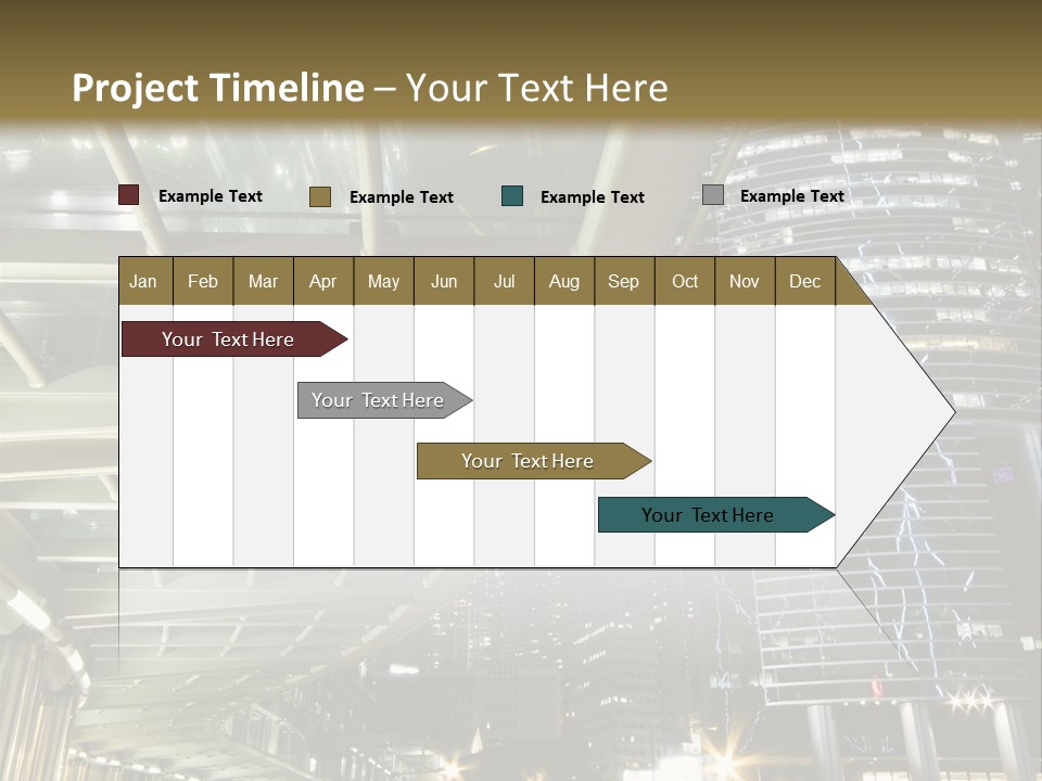 Landscape City Building PowerPoint Template