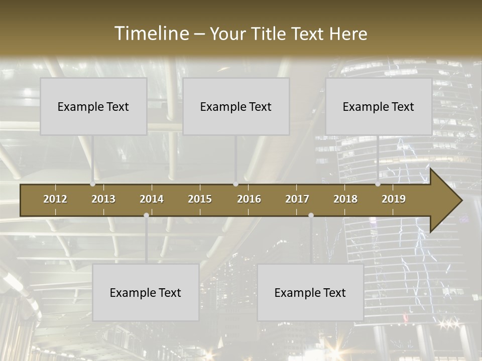 Landscape City Building PowerPoint Template