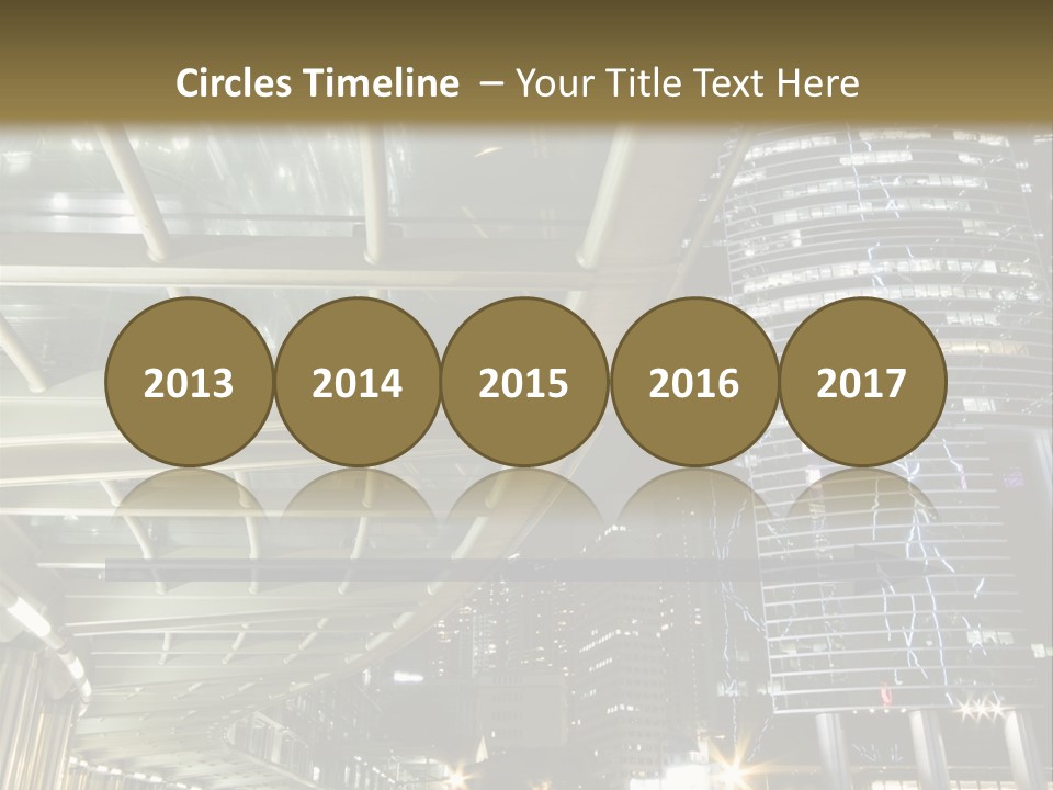 Landscape City Building PowerPoint Template