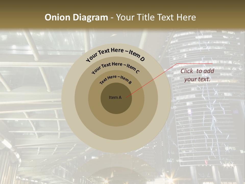 Landscape City Building PowerPoint Template