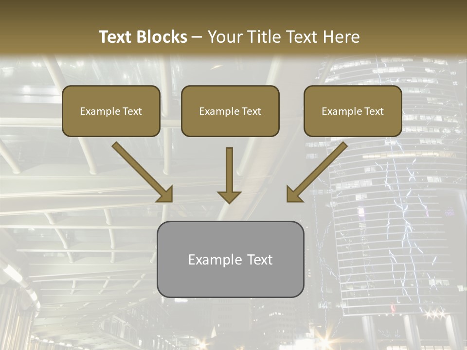 Landscape City Building PowerPoint Template