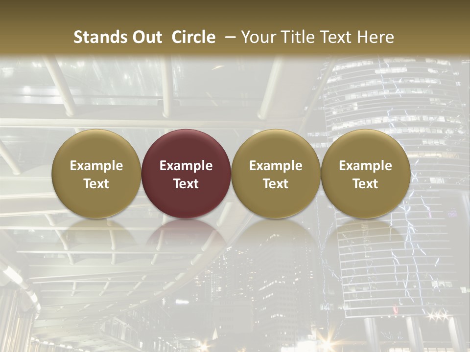 Landscape City Building PowerPoint Template