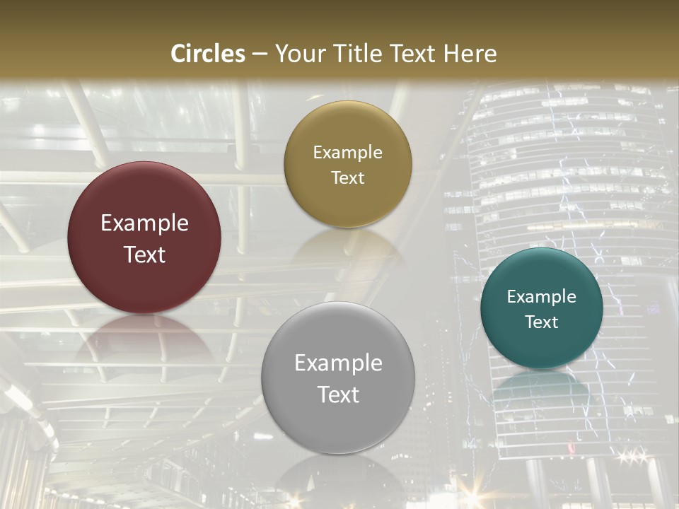Landscape City Building PowerPoint Template