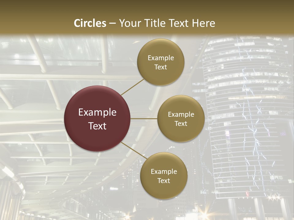 Landscape City Building PowerPoint Template