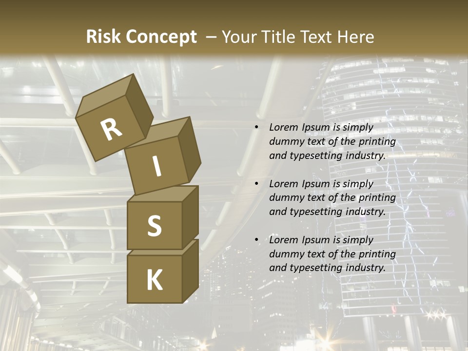 Landscape City Building PowerPoint Template