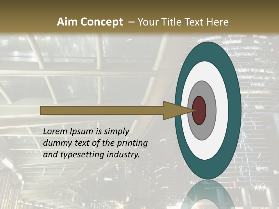 Landscape City Building PowerPoint Template