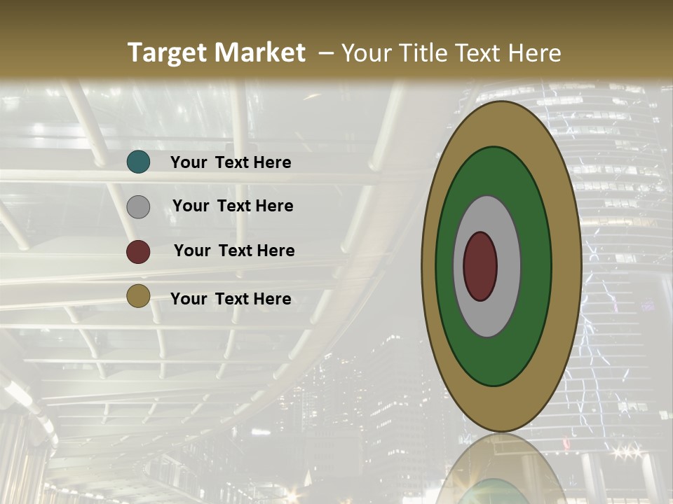 Landscape City Building PowerPoint Template