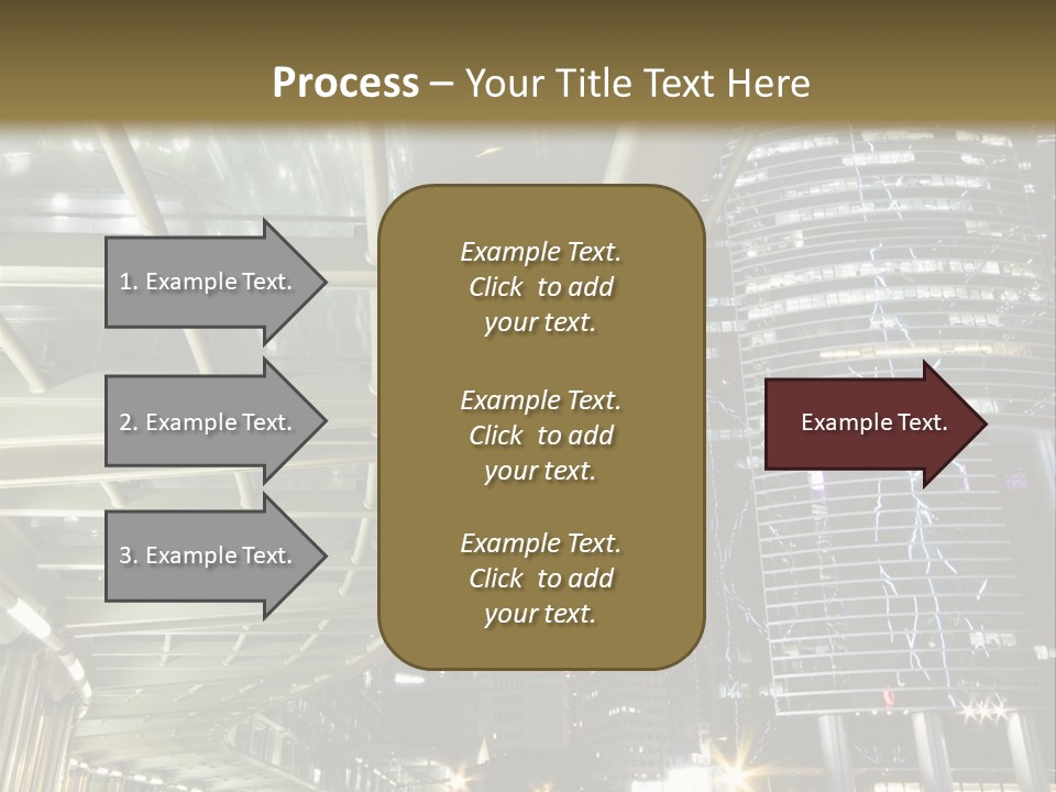 Landscape City Building PowerPoint Template