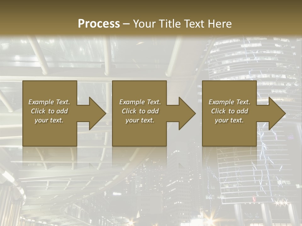 Landscape City Building PowerPoint Template